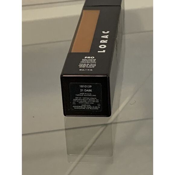 LORAC PRO Soft Focus Longwear Foundation 21 DARK 1oz NEW - Picture 4 of 5